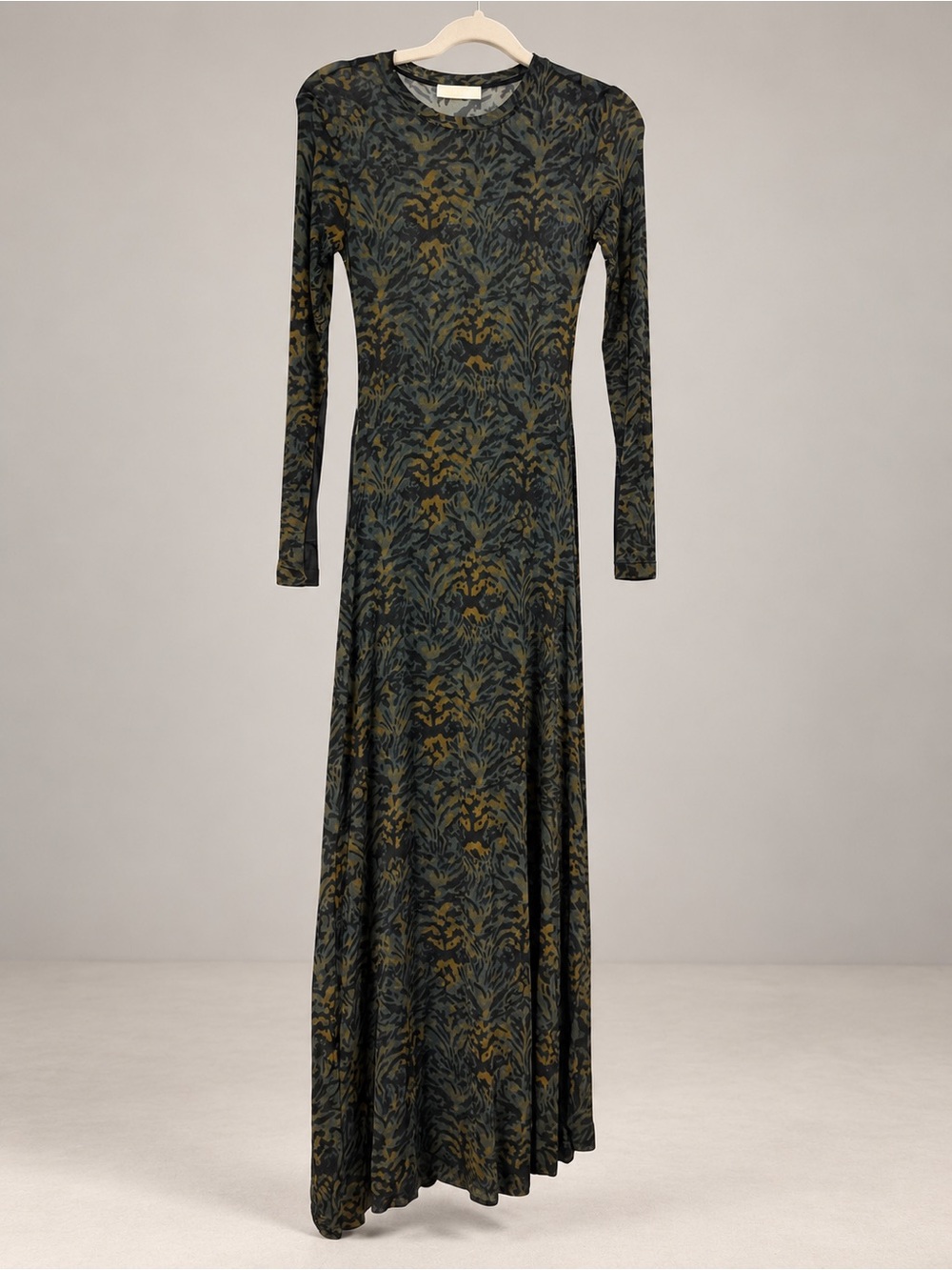 Ulla Johnson Amari Desert Jasper Jersey Maxi Dress Size P 00